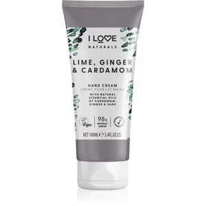 I Love Naturals Lime, Ginger & Cardamom kézkrém 100 ml kép