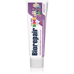 Biorepair Kids 0-6 Grape fogkrém gyermekeknek a fogzománc megújítására Grape 50 ml kép