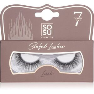 SOSU Cosmetics 7 Deadly Sins Lashes műszempillák Lashes Lust 1 db kép