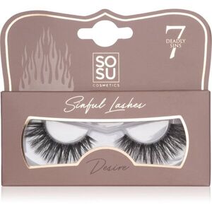 SOSU Cosmetics 7 Deadly Sins Lashes műszempillák Desire 1 db kép