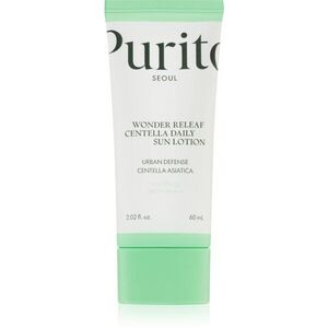 Purito Wonder Releaf Centella Daily Sun Lotion gyengéd védő arckrém SPF 50+ 60 ml kép