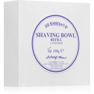D.R. Harris Shawing Bowl Refill borotvaszappan utántöltő Lavender 100 g kép