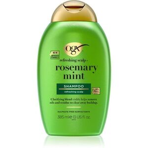 OGX Rosemary Mint tisztító sampon zsíros fejbőrre 385 ml kép
