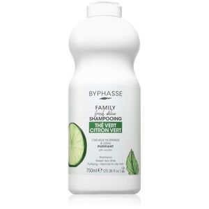 BYPHASSE Lime & Green ultra nyugtató sampon normál, zsíros hajra és érzékeny fejbőrre 750 ml kép