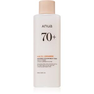 Anua Rice 70+ Glow Milky Toner hidratáló tonik az élénk bőrért 250 ml kép