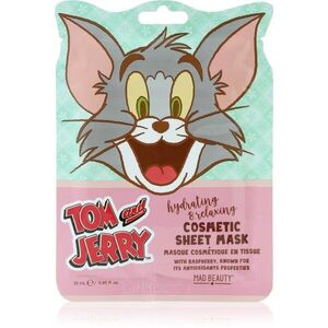 Mad Beauty Tom & Jerry Sheet Mask - Tom hidratáló gézmaszk hialuronsavval 1 db kép