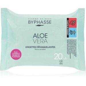 BYPHASSE Aloe Vera sminklemosó kendő 20 db kép
