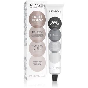 Revlon Professional Nutri Color Filters Metal-Ice tápláló tonizáló maszk professzionális használatra 100 ml kép