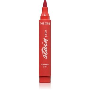 Oriflame The One Stain & Stay hosszan tartó rúzs filctoll forma árnyalat Chili 2.5 g kép