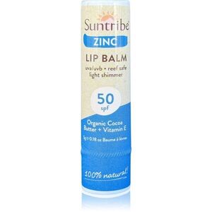 Suntribe Zinc ajakvédő balzsam cinket tartalmaz SPF 50 5 g kép
