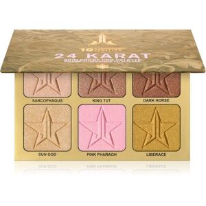 Jeffree Star Cosmetics Skin Frost™ 24K Highlighter highlight paletta 6x7 g kép