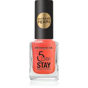 Dermacol 5 Day Stay Extreme Pearl körömlakk gyöngyházfényű árnyalat 3 11 ml kép