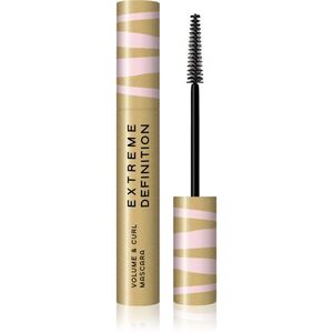 Dermacol Extreme Definition dúsító tartós szempillaspirál árnyalat Deep Black 11 ml kép