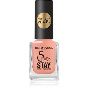 Dermacol 5 Day Stay Extreme Pearl körömlakk gyöngyházfényű árnyalat 2 11 ml kép