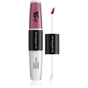 Dermacol 16H Lip Colour hosszan tartó rúzs és ajakfény árnyalat 07 2x4 ml kép