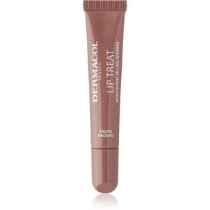 Dermacol Lip Treat hidratáló ajakfény árnyalat 9 Taupe Brown (Choco & Vanilla) 10 ml kép