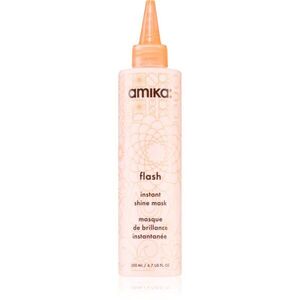 amika Flash Instant Shine Mask hidratáló maszk hajra a fénylő és selymes hajért 200 ml kép