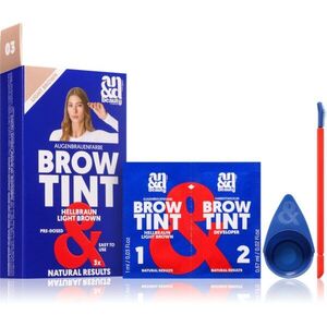 A.N.D. Beauty Brow Tint szemöldökfesték árnyalat Light Brown 3x1.67 ml kép