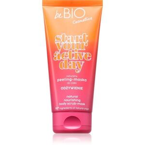 beBIO Start Your Active Day testápoló peeling 200 ml kép