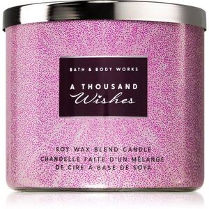 Bath & Body Works A Thousand Wishes illatgyertya 411 g kép