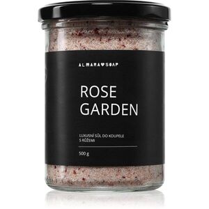 Almara Soap Bath Salt relaxáló fürdősó illattal Rose Garden 450 g kép