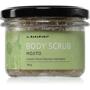 Almara Soap Body Scrub cukros test peeling narancsbőrre illattal Mojito 180 g kép