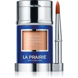 La Prairie Skin Caviar Concealer Foundation alapozó és korrektor SPF 15 árnyalat NC-15 Crème Pêche 30 ml kép