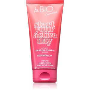 beBIO Start Your Active Day testpeeling a bőr regenerációjára 200 ml kép