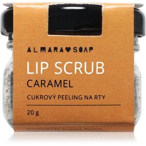 Almara Soap Lip Scrub cukros peeling az ajkakra Caramel 20 g kép