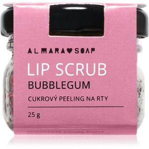 Almara Soap Lip Scrub cukros peeling az ajkakra Bubblegum 25 g kép