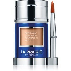 La Prairie Skin Caviar Concealer Foundation alapozó és korrektor SPF 15 árnyalat NW-15 Warm Linen 30 ml kép