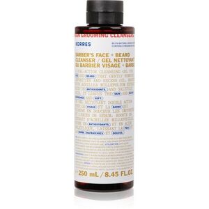 Korres Athenian Grooming tisztító gél az arcra és a szakállra 250 ml kép