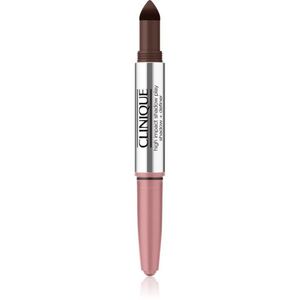 Clinique High Impact™ Shadow Play szemhéjfesték ceruza duo árnyalat Pink Honey + Black Honey 1.9 g kép
