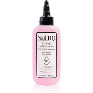 Nail HQ No Spill Jelly Acetone körömlakklemosó E-vitaminnal 125 ml kép