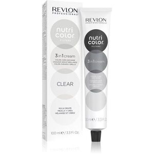 Revlon Professional Nutri Color Filters Metal-Ice tápláló tonizáló maszk professzionális használatra Clear 100 ml kép