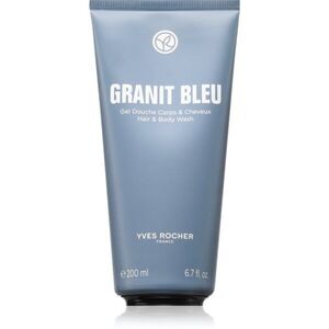 Yves Rocher Granit Bleu tusfürdő gél testre és hajra 200 ml kép