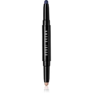 Bobbi Brown Long-Wear Dual-Ended Cream Shadow Stick szemhéjfesték ceruza duo árnyalat Silk / Rich Navy 1.6 g kép