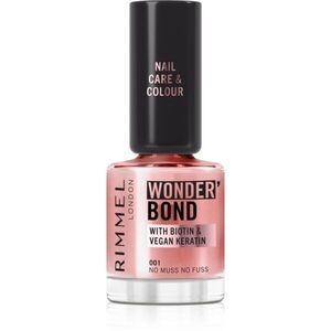 Rimmel Wonder'Bond körömlakk árnyalat 001 No Muss No Fuss 12 ml kép