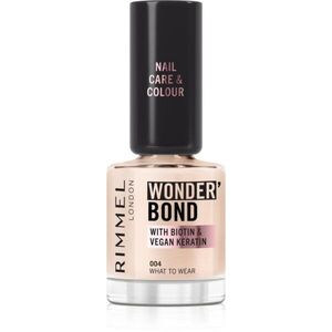 Rimmel Wonder'Bond körömlakk árnyalat 004 What to Wear 12 ml kép