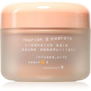 Glow Hub Nourish & Hydrate tápláló tisztító balzsam barack kivonattal 100 g kép
