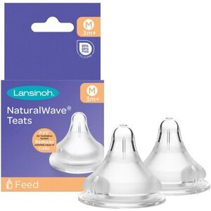 Lansinoh NaturalWave etetőcumi Medium 2 db kép