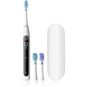 Oclean X Pro 20 Set sonic fogkefe + 2 tartalékfej utazó tokkal White kép
