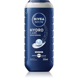 NIVEA MEN Hydrocare tusfürdő gél arcra, testre és hajra 250 ml kép