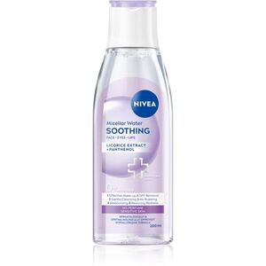 NIVEA Micellar Soothing micellás víz normál és száraz, érzékeny bőrre az érzékeny arcbőrre 200 ml kép