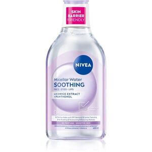 NIVEA Micellar Soothing micellás víz normál és száraz, érzékeny bőrre az érzékeny arcbőrre 400 ml kép