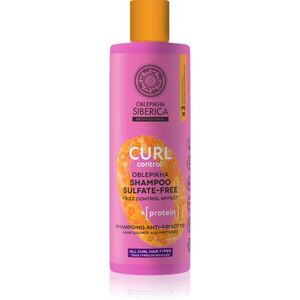 Natura Siberica Oblepikha Siberica Curl Control proteines sampon göndör hajra szulfátmentes 400 ml kép
