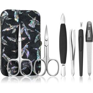 DuKaS Premium Line Solingen 126 manikűröző szett + tok Silver Birds kép