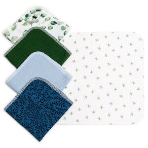 T-TOMI BIO Muslin Napkins kendők 25 x 25 cm Boy 5 db kép