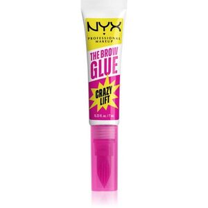 NYX Professional Makeup The Brow Glue Crazy Lift hosszantartó szemöldök gél 7 ml kép