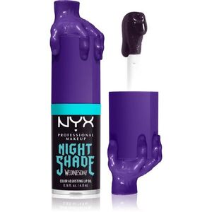 NYX Professional Makeup Wednesday Mystery Lip Oil ajak olaj árnyalat 01 Nightshade 4.8 ml kép